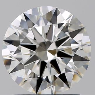 1.34 Carat Round I VS2 EX GIA Natural Diamond