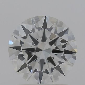 1.35 Carat Round F VVS1 EX GIA Natural Diamond