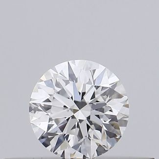 0.23 Carat Round E SI1 EX GIA Natural Diamond