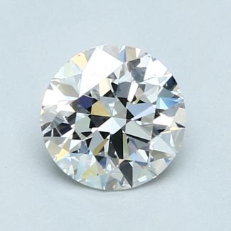 1.01 Carat Round F VS1 EX GIA Natural Diamond