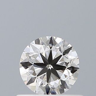 0.5 Carat Round G VVS1 VG EX GIA Natural Diamond