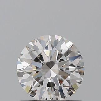 0.6 Carat Round H VS2 EX GIA Natural Diamond