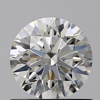 0.60 Carat Round I IF EX GIA Natural Diamond