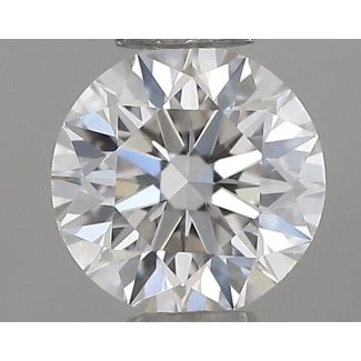 0.35 Carat Round G VS2 EX GIA Natural Diamond