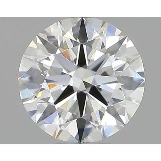 0.36 Carat Round F VS2 EX GIA Natural Diamond