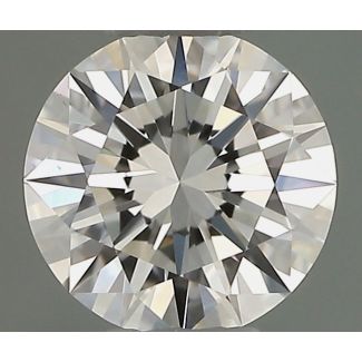 0.5 Carat Round G VS2 EX GIA Natural Diamond