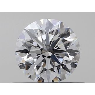 0.4 Carat Round D VVS1 EX GIA Natural Diamond