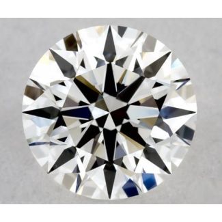 0.36 Carat Round G VVS2 EX GIA Natural Diamond