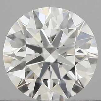 0.6 Carat Round G VVS2 EX GIA Natural Diamond