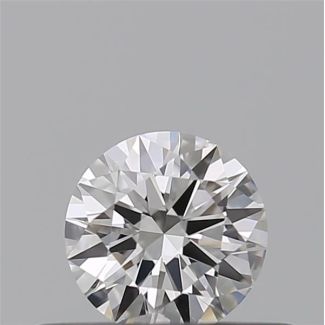 0.3 Carat Round F VVS2 EX IGI Natural Diamond