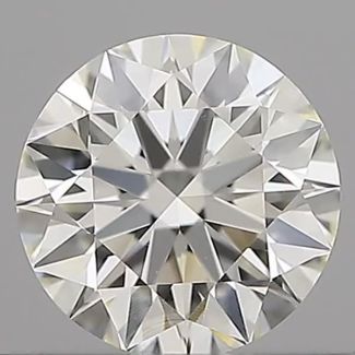 0.54 Carat Round H IF EX IGI Natural Diamond