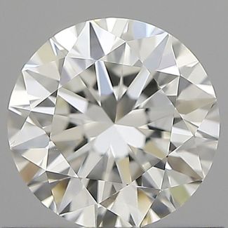 0.7 Carat Round H VVS1 VG EX GIA Natural Diamond