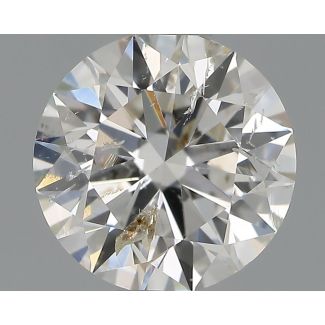 0.7 Carat Round F SI2 EX VG IGI Natural Diamond