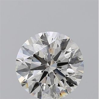 2.01 Carat Round H SI2 EX GIA Natural Diamond