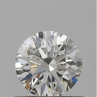 0.46 Carat Round H VS2 EX GIA Natural Diamond