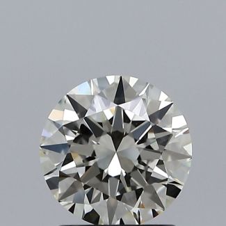 1.23 Carat Round K IF EX GIA Natural Diamond