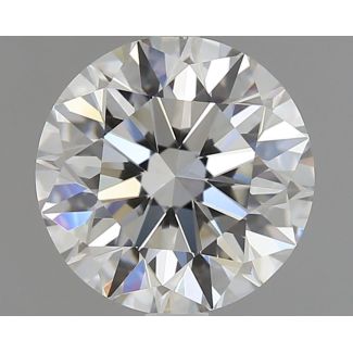 1.52 Carat Round H VVS2 EX GIA Natural Diamond