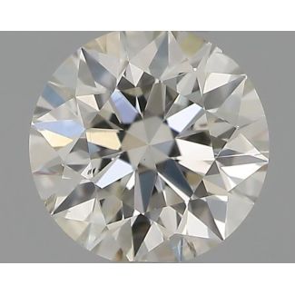 0.30 Carat Round H SI1 EX IGI Natural Diamond