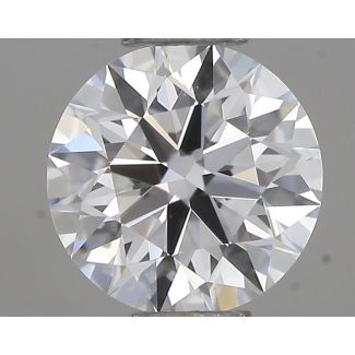 0.42 Carat Round D SI1 EX GIA Natural Diamond