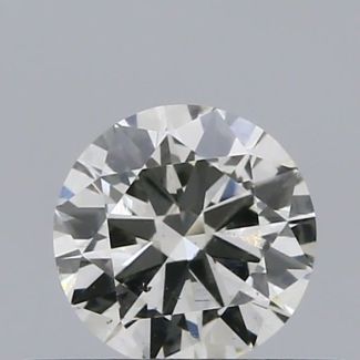 0.31 Carat Round G SI1 EX VG IGI Natural Diamond