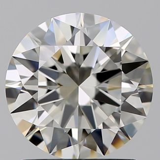 1.30 Carat Round J IF EX GIA Natural Diamond