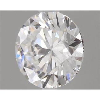 0.5 Carat Round D SI1 EX GIA Natural Diamond