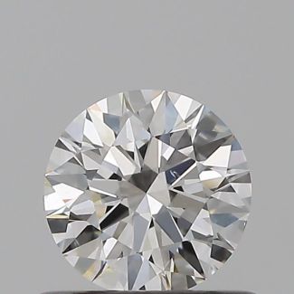 0.5 Carat Round E SI1 EX GIA Natural Diamond