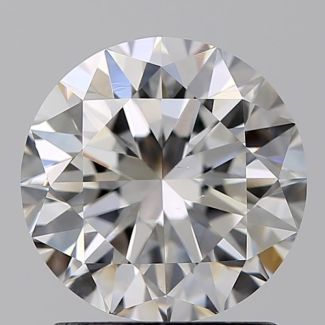 1.50 Carat Round F VS1 VG EX GIA Natural Diamond