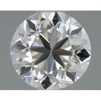 0.5 Carat Round F VS1 GD EX IGI Natural Diamond