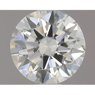 0.3 Carat Round H VVS1 EX GD GIA Natural Diamond