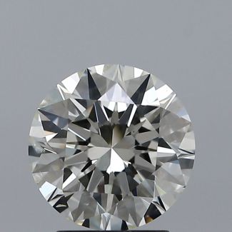 2.02 Carat Round J SI2 EX GIA Natural Diamond