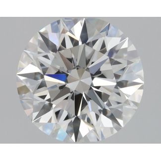 0.8 Carat Round E VVS2 VG EX GIA Natural Diamond