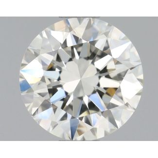 0.7 Carat Round I VS1 EX GIA Natural Diamond