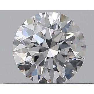 0.35 Carat Round D VVS1 EX GIA Natural Diamond