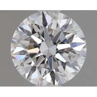 0.7 Carat Round D VVS2 EX GIA Natural Diamond