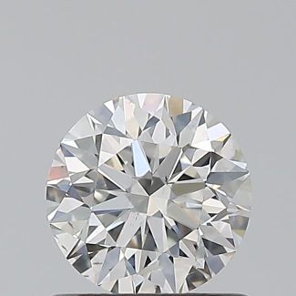 0.7 Carat Round G SI1 EX GIA Natural Diamond