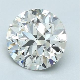 1.8 Carat Round I SI2 EX GIA Natural Diamond