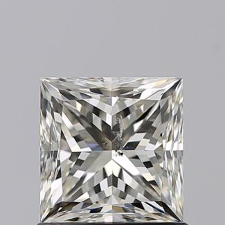 1.00 Carat Princess J SI2 - VG EX GIA Natural Diamond