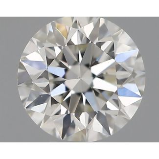 0.31 Carat Round F VS1 EX IGI Natural Diamond