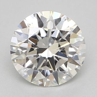 0.5 Carat Round H VS1 EX GIA Natural Diamond