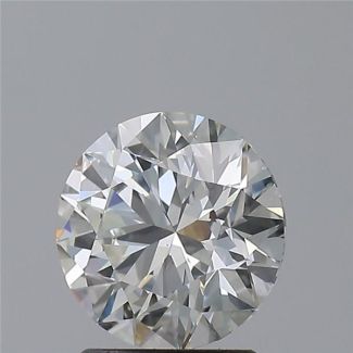 1.7 Carat Round G VS1 EX GIA Natural Diamond