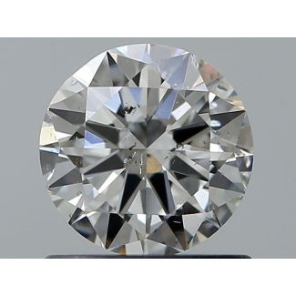 0.7 Carat Round H SI2 VG EX GIA Natural Diamond