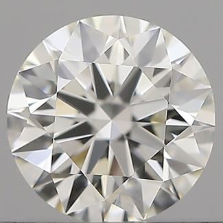 0.6 Carat Round H VVS2 EX IGI Natural Diamond