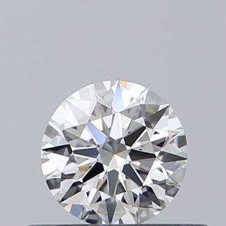 0.34 Carat Round E IF EX GIA Natural Diamond