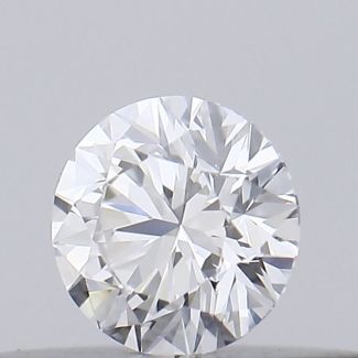 0.18 Carat Round D VS2 EX GIA Natural Diamond