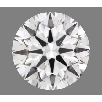 4.00 Carat Round F SI1 VG EX GIA Natural Diamond