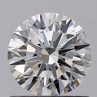 0.70 Carat Round F VS2 EX GIA Natural Diamond