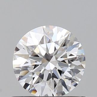 0.64 Carat Round D IF EX GIA Natural Diamond