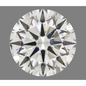 3.01 Carat Round K SI2 EX GIA Natural Diamond