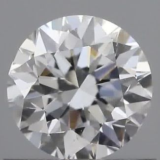 0.70 Carat Round E VS2 VG EX GIA Natural Diamond